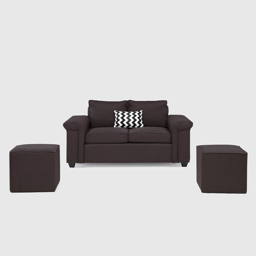 Mons Sofá 2C Sicilia + 2 Pouf