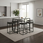 Comedor Barcelona Cuarzo 6 Personas + 6 Sillas Gris