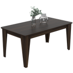 Mesa de Comedor Torino,, Habano, diseño moderno y para cuatro puestos 160 - vista 1