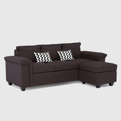 Mons Sofá 3C Sicilia + 1 Pouf