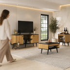 Combo Living Tokio + Sofá 2C Sicilia