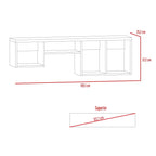 Repisa Wall 1B, Habano, idel para ubicar objetos - vista 6