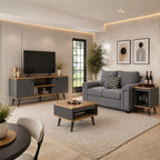Combo Living Tokio + Sofá 2C Sicilia