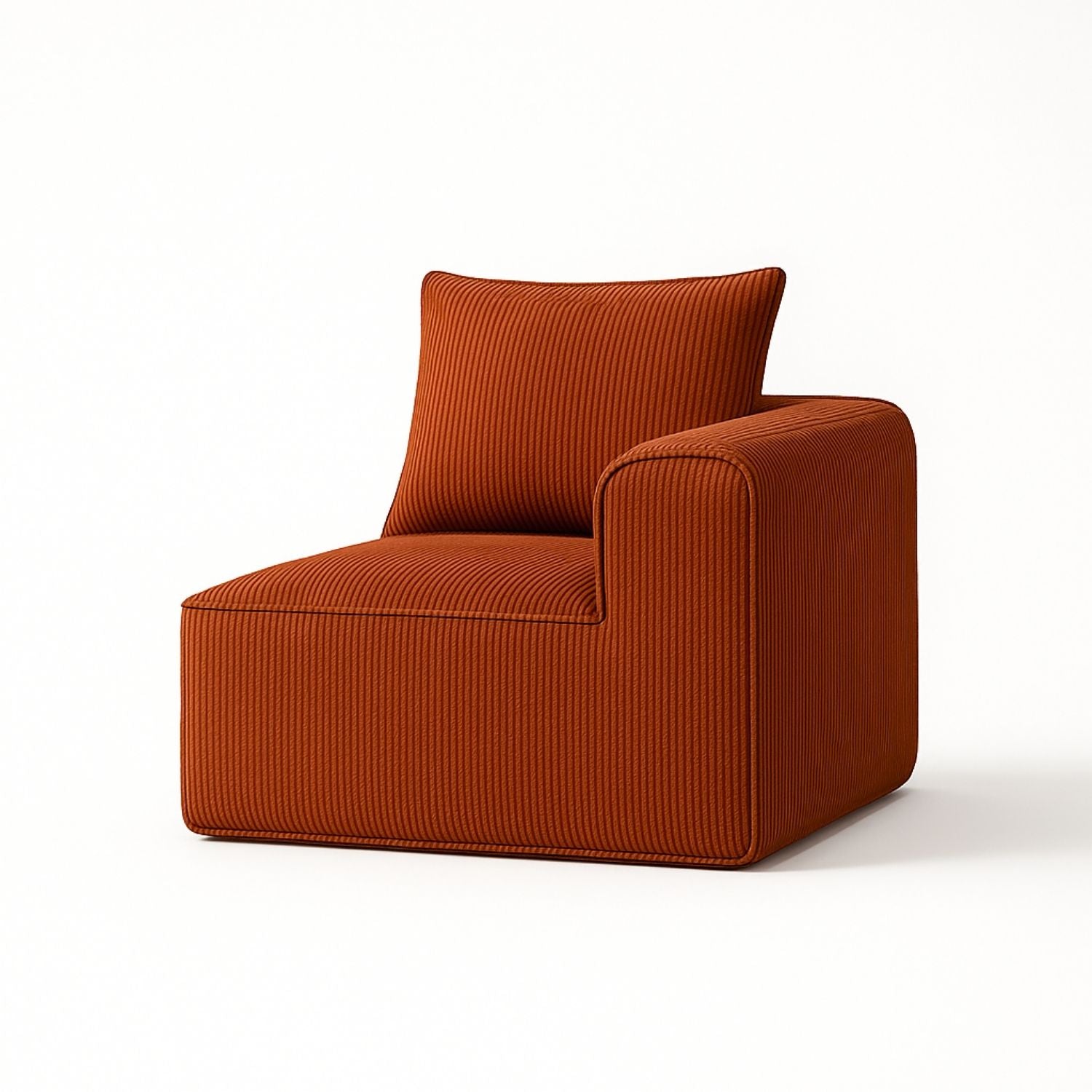 MONS NODO Sofá Modular 3 Cuerpos + Pouf Expandible