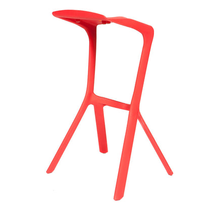 Kit 2 Taburetes de Bar Mons Vittoria Rojos