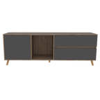 Rack TV Salem, Miel y Plomo, con capacidad para televisor de hasta 60 pulgadas - vista 10