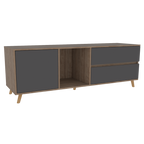 Rack TV Salem, Miel y Plomo, con capacidad para televisor de hasta 60 pulgadas - vista 3