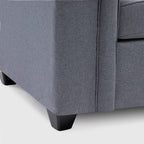 Mons Sofá 3C Sicilia + 2 Pouf