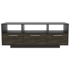 Rack TV Wema, Wengue y Coñac, con capacidad para televisor de 58 pulgadas - vista 6