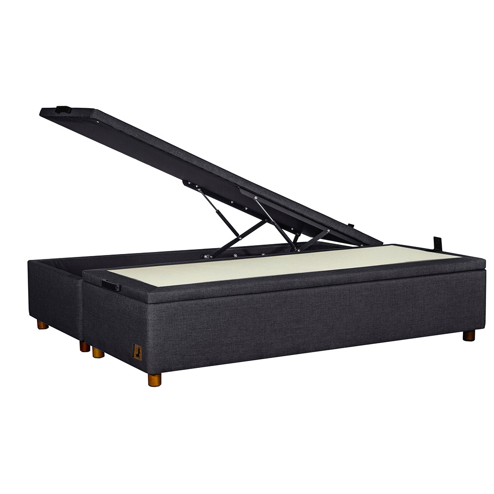 Base Europea Baúl Mons 2 Plazas Negro