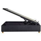 Base Europea Baúl Mons 2 Plazas Negro