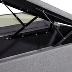 Base Europea Baúl Mons 2 Plazas Gris