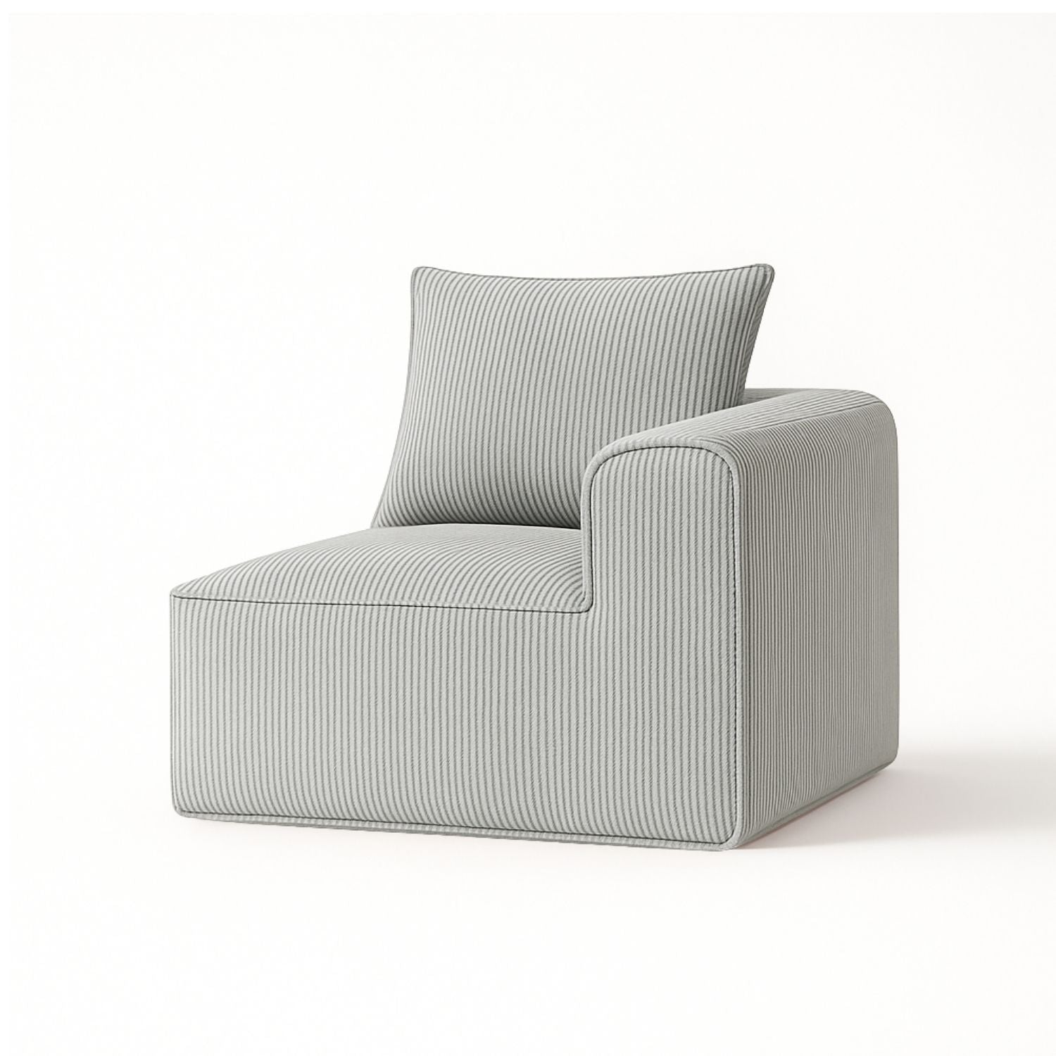 MONS NODO Sofá Modular 2 Cuerpos + Pouf