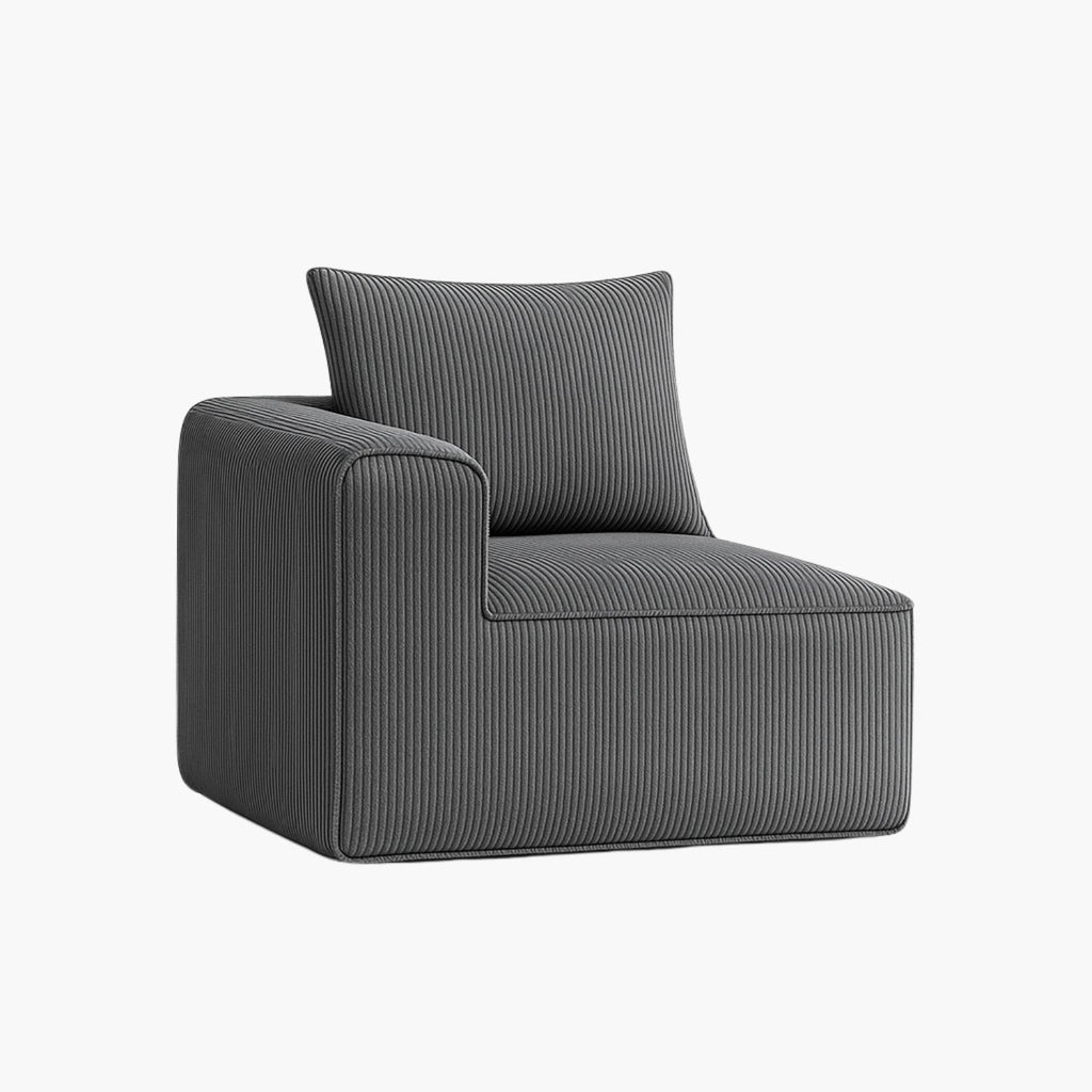 MONS NODO Sofá Modular 2 Cuerpos + Pouf