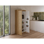 Despensa  Varese, Fresno Europeo y Blanco, con dos puertas y cuatro entrepaños - vista 4