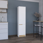 Alacena Soler, Blanco Marqueza y Macadamia, con Dos Puertas Abatibles - vista 3