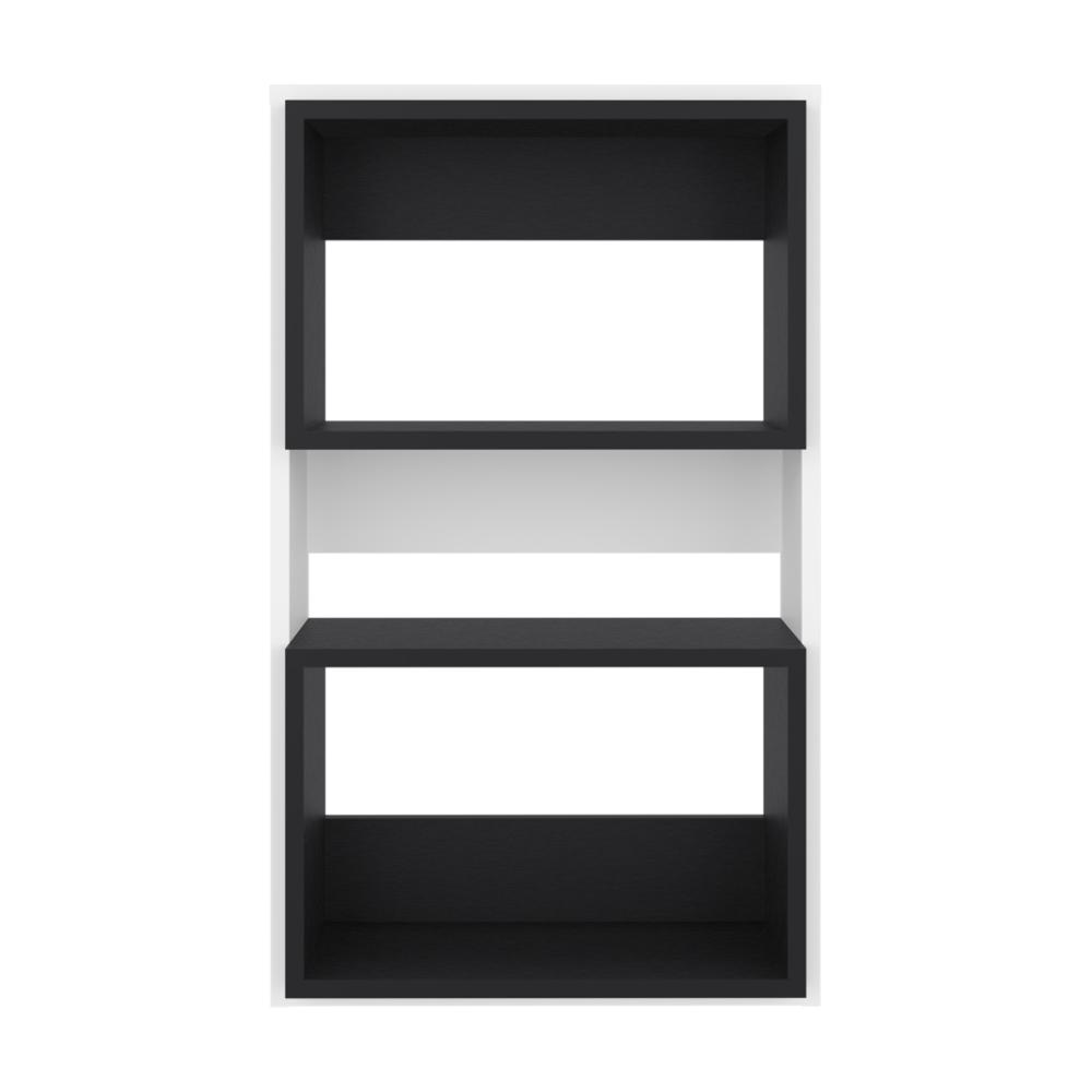 Mueble Auxiliar Muro Baño Eco, Blanco Duqueza y Wengue, con superficies para ubicar objetos - vista 5