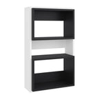 Mueble Auxiliar Muro Baño Eco, Blanco Duqueza y Wengue, con superficies para ubicar objetos - vista 4
