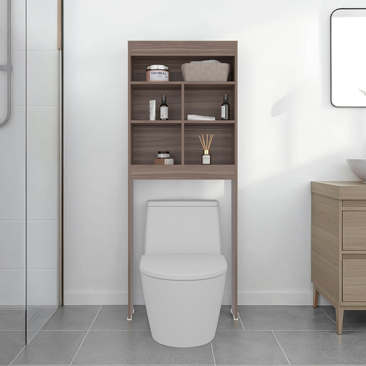 Optimizador Wc Bath 20, Avellana - vista 1