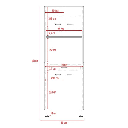 Mueble De Cocina Kitchen 60 - Blanco