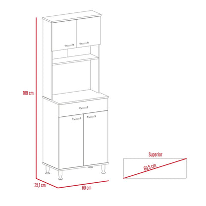 Mueble De Cocina Kitchen 60 - Blanco