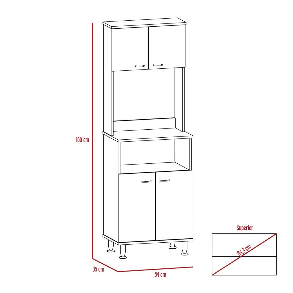 Mueble De Cocina Kitchen 54 - Blanco