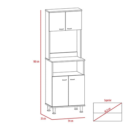 Mueble De Cocina Kitchen 54 - Blanco