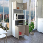 Mueble De Cocina Kitchen 54 - Blanco / Rovere