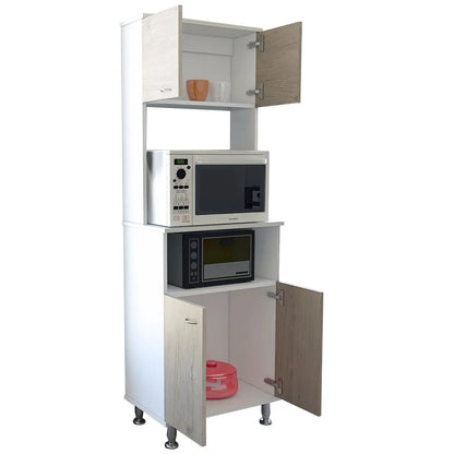 Mueble De Cocina Kitchen 54 - Blanco / Rovere