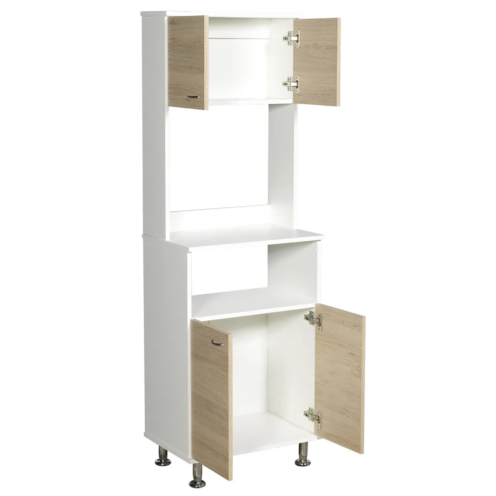 Mueble De Cocina Kitchen 54 - Blanco / Rovere