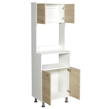 Mueble De Cocina Kitchen 54 - Blanco / Rovere