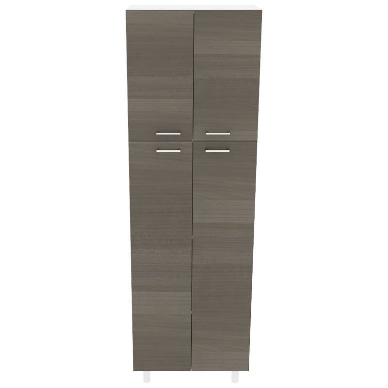 Mueble Alacena Rossi, con cuatro puertas batientes y variedad de entrepaños - vista 5