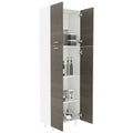 Mueble Alacena Rossi, con cuatro puertas batientes y variedad de entrepaños - vista 1