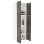 Mueble Alacena Rossi, con cuatro puertas batientes y variedad de entrepaños - vista 1
