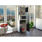 Mueble De Cocina Kitchen 54 - Blanco / Wengue