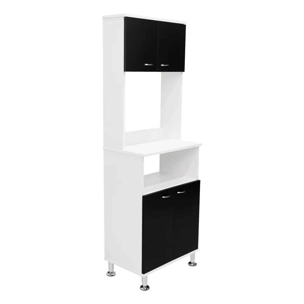Mueble De Cocina Kitchen 54 - Blanco / Wengue