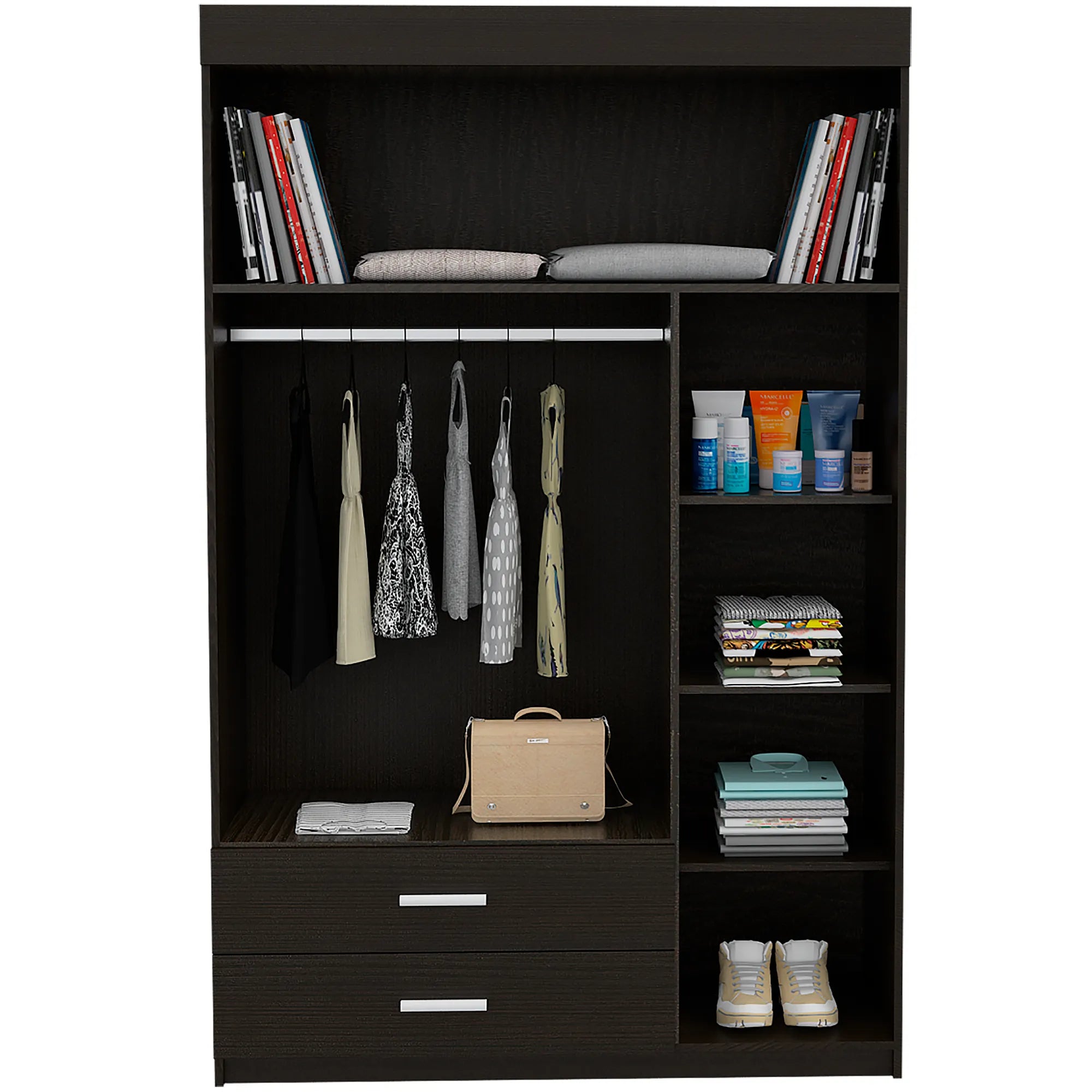 Closet Manila Z-120 5 Puertas - Wengue