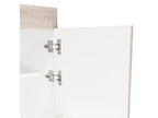 Despensa de Cocina Varese, Ceniza Y Blanco, Posee Un Estante Adicional En La Puerta y Cuatro Entrepaños - vista 3