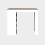 Barra Auxiliar de Cocina Greer, Blanco Duqueza y Bardolino, con espacio para ubicar objetos de cocina - vista 5