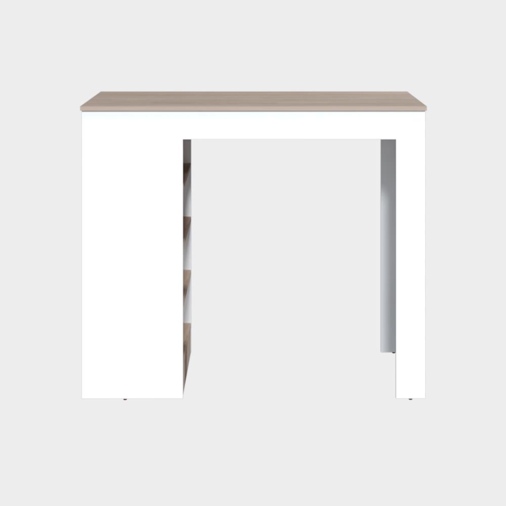 Barra Auxiliar de Cocina Greer, Blanco Duqueza y Bardolino, con espacio para ubicar objetos de cocina - vista 5