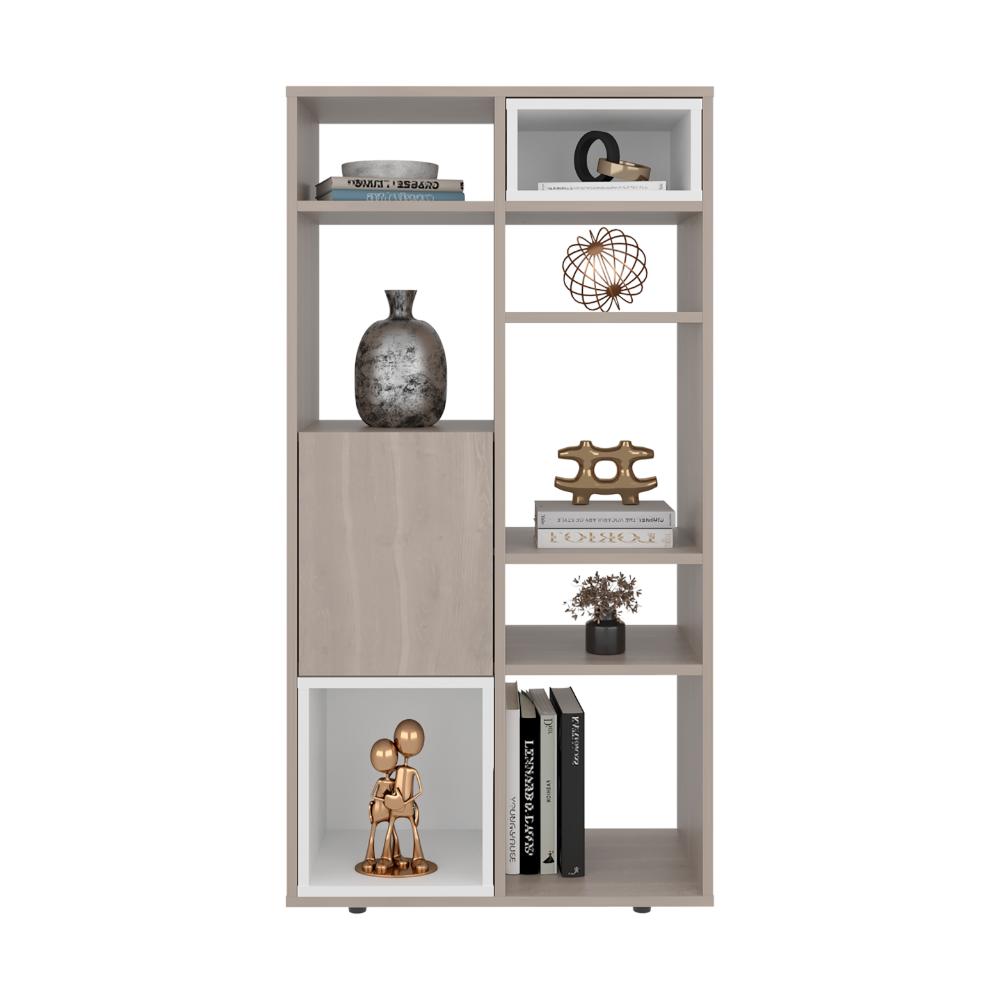Biblioteca Escalera Momi, Bardolino y Blanco, con espacio para ubicar objetos decorativos - vista 2