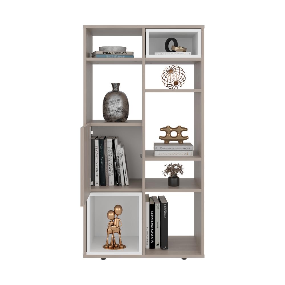 Biblioteca Escalera Momi, Bardolino y Blanco, con espacio para ubicar objetos decorativos - vista 3