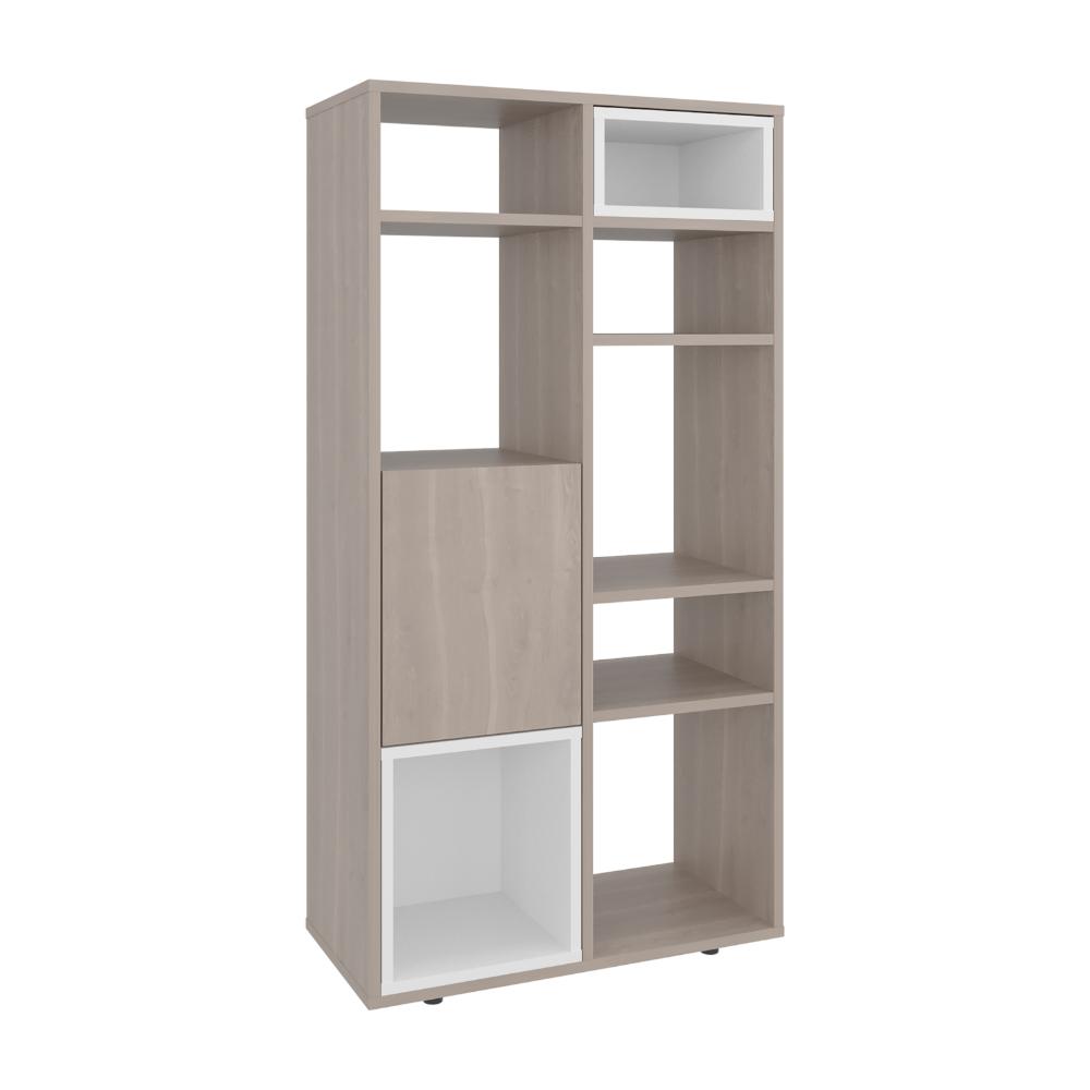 Biblioteca Escalera Momi, Bardolino y Blanco, con espacio para ubicar objetos decorativos - vista 6