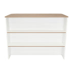 Barra Auxiliar De Cocina Fendi - Blanco Marquez / Castaño