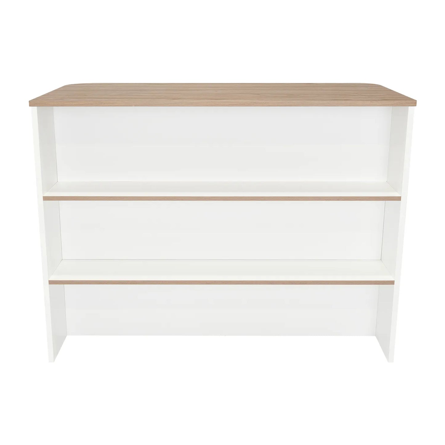 Barra Auxiliar De Cocina Fendi - Blanco Marquez / Castaño