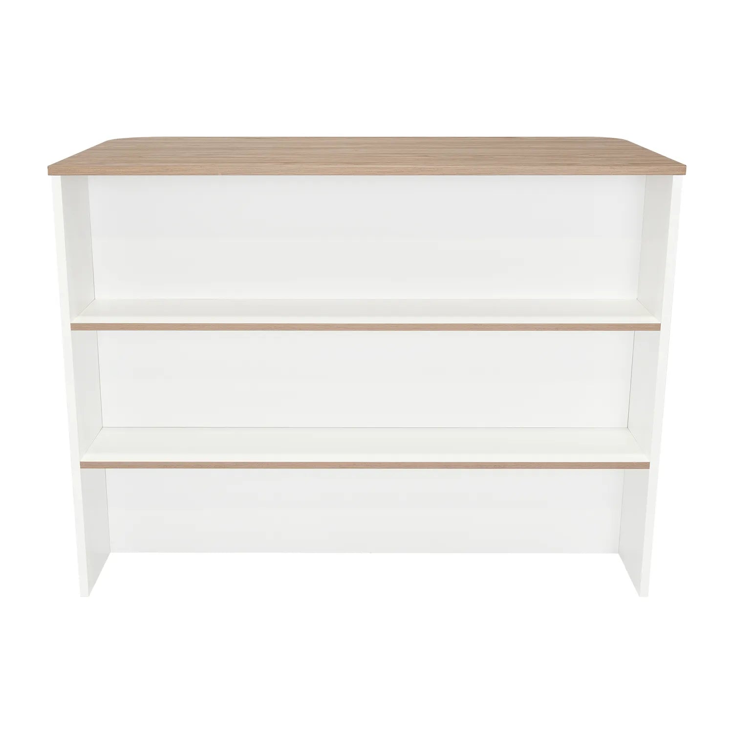 Barra Auxiliar De Cocina Fendi - Blanco Marquez / Castaño