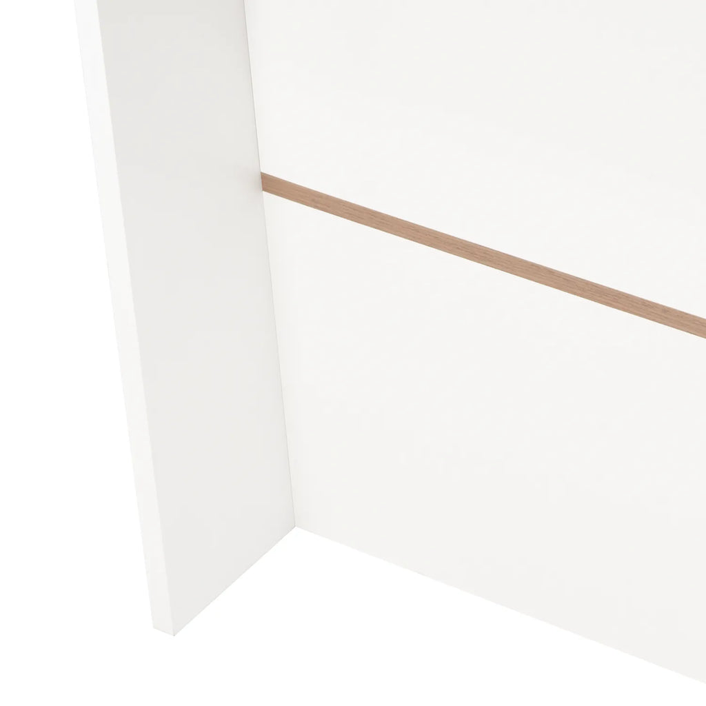 Barra Auxiliar De Cocina Fendi - Blanco Marquez / Castaño