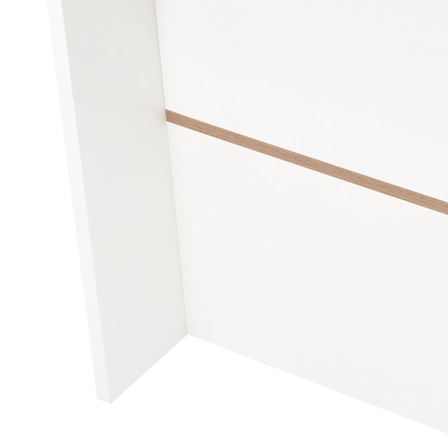 Barra Auxiliar De Cocina Fendi - Blanco Marquez / Castaño
