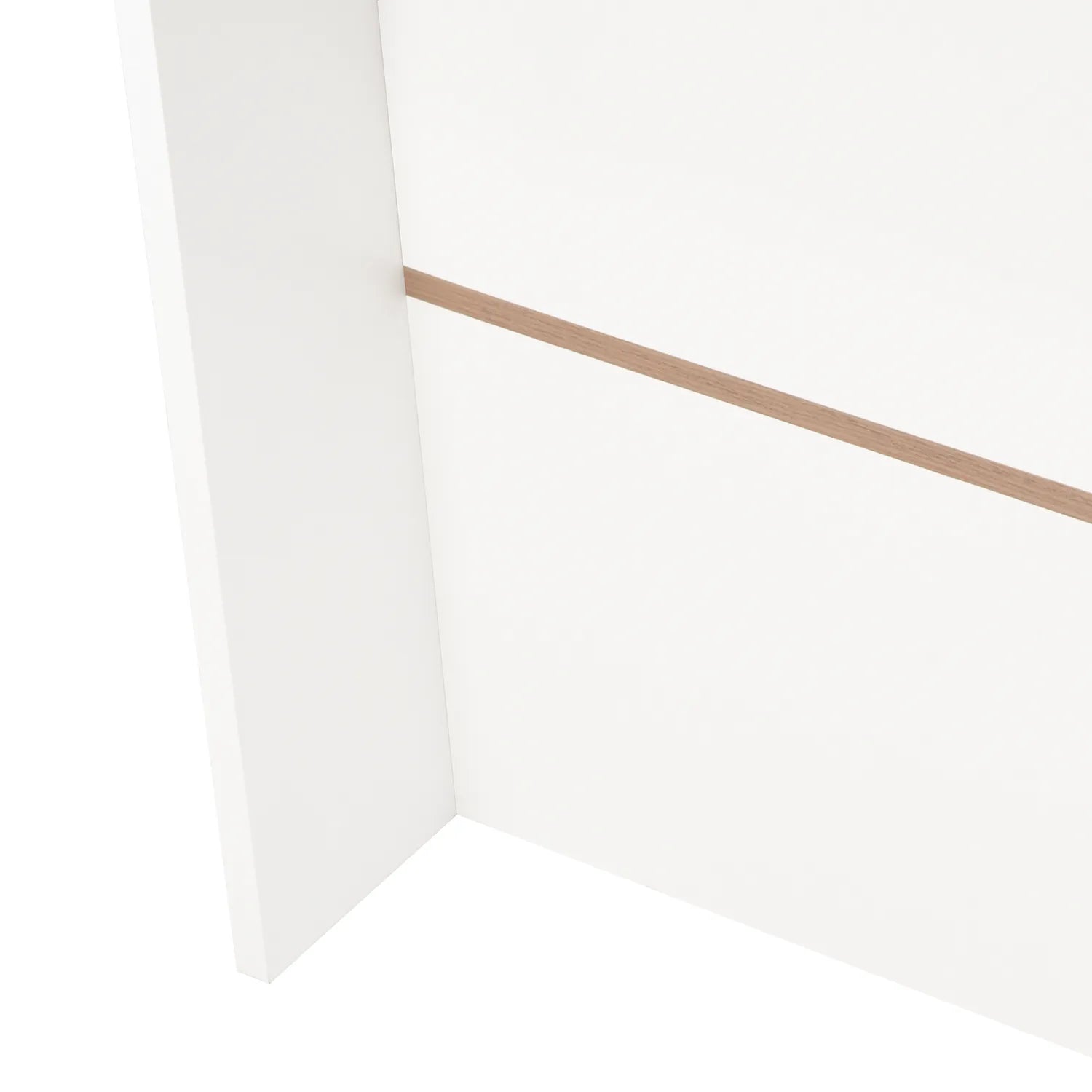 Barra Auxiliar De Cocina Fendi - Blanco Marquez / Castaño