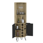 Bar Esquinero Audra, Duna y Wengue, con dos puertas batientes y espacio para botellas - vista 1